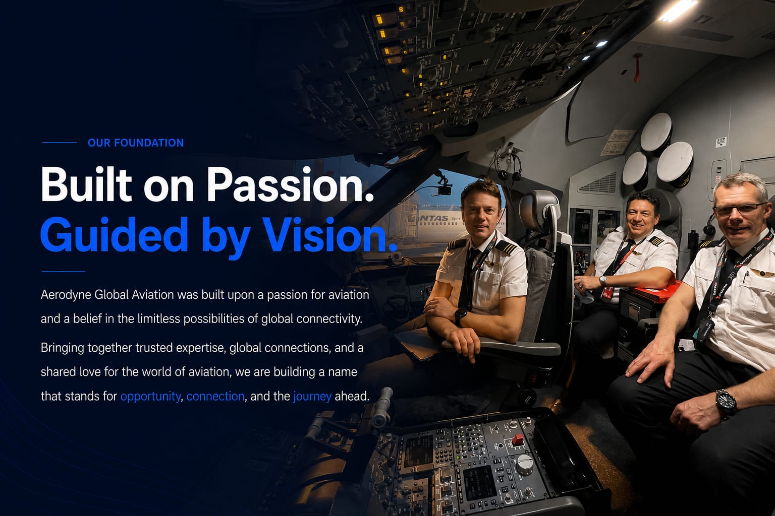 Aerodyne Global Aviation &mdash; Built on Passion. Guided by Vision.